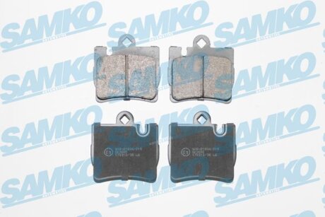 Комплект гальмівних накладок, дискове гальмо SAMKO 5SP905