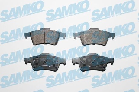 Комплект гальмівних накладок, дискове гальмо SAMKO 5SP907