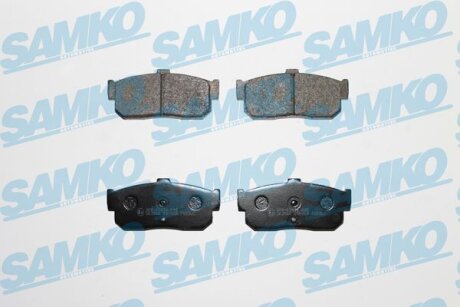 Комплект гальмівних накладок, дискове гальмо SAMKO 5SP929