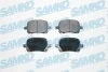 Комплект гальмівних накладок, дискове гальмо SAMKO 5SP953 (фото 1)