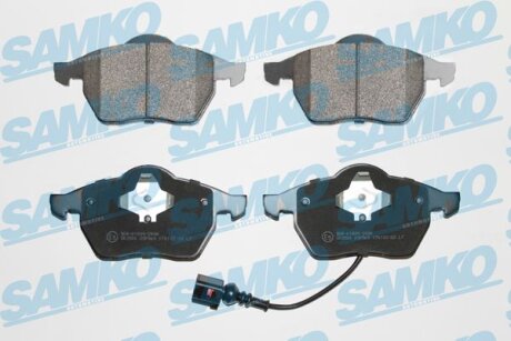 Колодки гальмівні передні VW Golf IV, Skoda Oktavia, Seat Leon (LPR-) SAMKO 5SP969