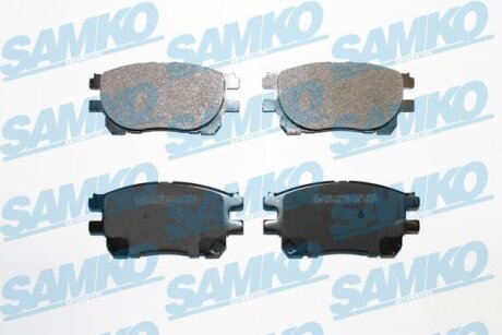 Комплект гальмівних накладок, дискове гальмо SAMKO 5SP999