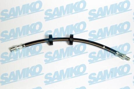 Шланг тормозной передний (M10x1х235) VW Golf 1.05-1.8 78-91,Passat,Audi 80,100 SAMKO 6T46121