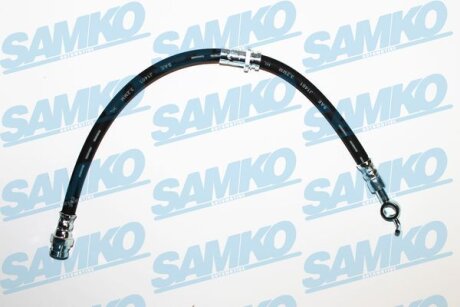 Шланг гальмівний пер. Mazda 323, 626 (89-98) (L435MM) (LPR-) SAMKO 6T46279