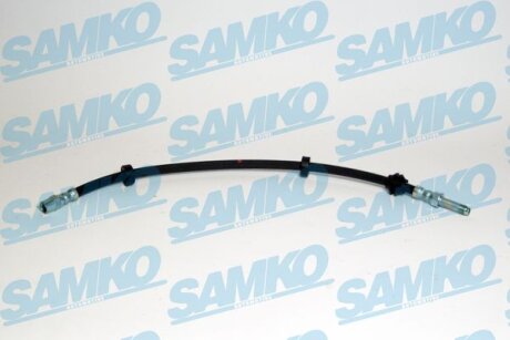 Шланг гальмівний пер. VW Caddy II (95-04) (L=435mm) SAMKO 6T46343