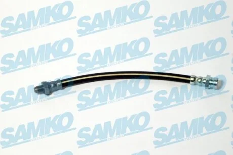 Шланг гальмівний пер. Mitsubishi Pajero, L200 90-> (L245MM) (LPR-) SAMKO 6T47497