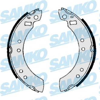 Комплект гальмівних колодок SAMKO 80600