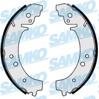 Тормозные колодки задние 250x51 ВАЗ 2101-2106, 2121 Нива SAMKO 80730