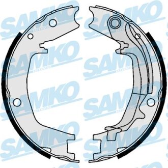 Колодки ручного гальма Hyundai Tucson (04-10) (190x40) (LPR-) SAMKO 81062