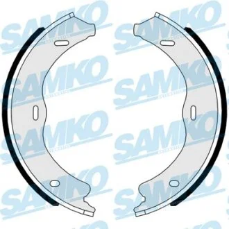 Комплект гальмівних колодок, стоянкове гальмо SAMKO 81117