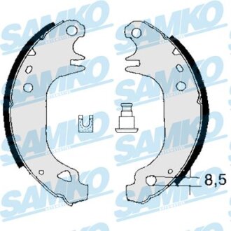 Комплект гальмівних колодок SAMKO 83110