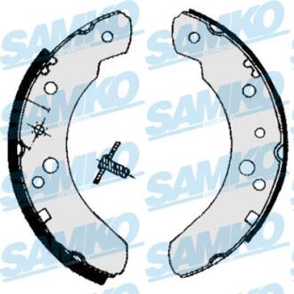 Колодки барабанні Ford Transit <-92 (d228.6x46mm) (LPR-) SAMKO 85070
