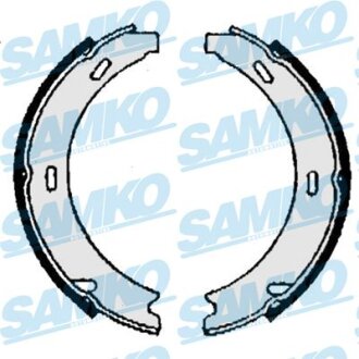 Колодки ручного гальма MB E/S-Class (W140/W210/W220) 91-> (164x25) (LPR-) SAMKO 86870