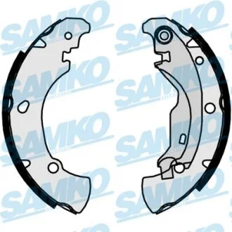 Комплект гальмівних колодок SAMKO 87160