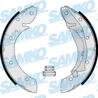 Колодки гальмівні барабанні Citroen Berlingo, Peugeot Partner 96-> (d228.6x41.5mm) (LPR-) SAMKO 87165