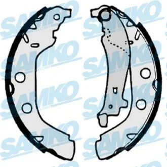 Колодки гальмівні барабанні Peugeot 406 95-> (d228x40mm) (LPR-) SAMKO 87180