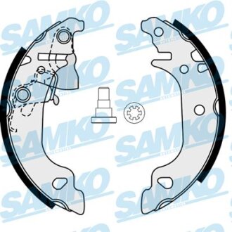 Комплект гальмівних колодок SAMKO 87920
