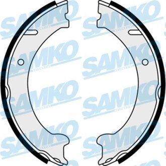 Комплект гальмівних колодок, стоянкове гальмо SAMKO 88250