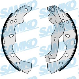 Колодки гальмівні барабанні Suzuki SX4, Fiat Sedici 06-> (d220x35) (LPR-) SAMKO 89190