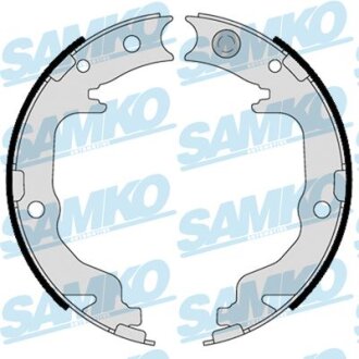 Колодки барабанні Mitsubishi ASX, Lancer 08->, Outlander 06-> (167x32) (LPR-) SAMKO 89540