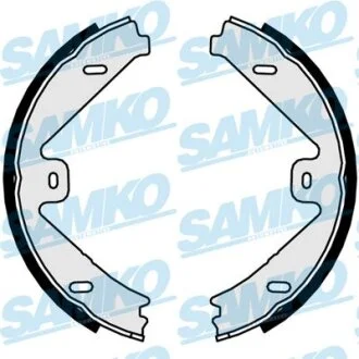 Комплект гальмівних колодок, стоянкове гальмо SAMKO 89840