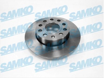 Диск гальмівний зад. VW Caddy III 04-> (260mmx12mm) SAMKO A1010P
