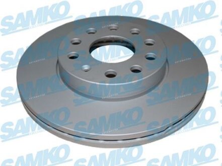 Диск гальмівний пер. VW Golf VII 12-> (276mm23.5mm) (LPR-) SAMKO A1054V