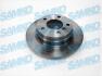 Диск тормозной зад. BMW 3 (E36/E46) (280mm10mm) SAMKO B2371P (фото 1)