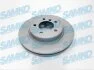 Гальмівний диск SAMKO B2546VR (фото 1)