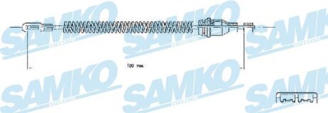 Тросовий привод, стоянкове гальмо SAMKO C0543B