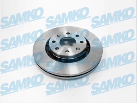 Диск гальмівний Chevrolet Aveo d14 (LPR-) SAMKO D4003V