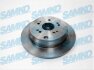 Диск гальмівний зад. Honda CR-VII 01-07 (d304.5x9mm) (LPR-) SAMKO H1026P (фото 1)