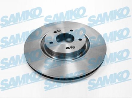 Диск гальмівний пер. Kia Ceed, Optima, Hyundai i40, iX35 11-> (d320x28mm) (LPR-) SAMKO H2026V