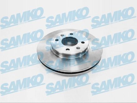 Диск гальмівний пер. Hyundai Accent, i20, Kia Rio 10-> (d256x22mm) (LPR-) SAMKO K2026V