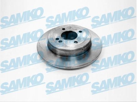 Диск гальмівний зад. Hyundai Accent, i20, Kia Rio 10-> (d262x10mm) (LPR-) SAMKO K2030P