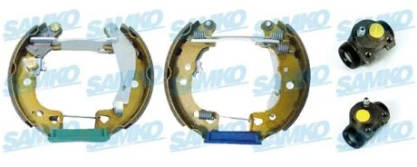 Комплект гальмівних колодок SAMKO KEG016