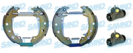 Комплект гальмівних колодок SAMKO KEG034