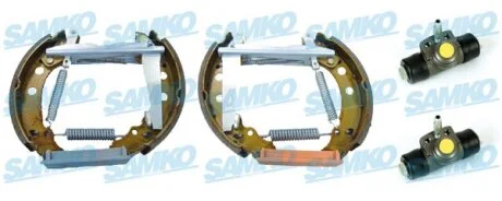 Комплект гальмівних колодок SAMKO KEG122