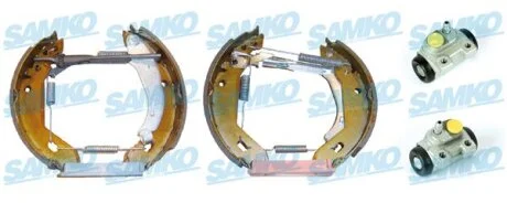 Комплект гальмівних колодок SAMKO KEG214