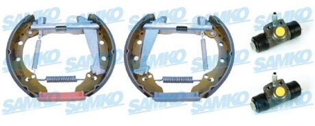 Комплект гальмівних колодок SAMKO KEG326