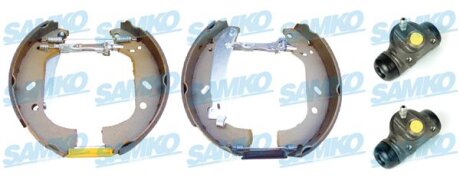 Комплект гальмівних колодок SAMKO KEG328