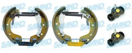 Комплект гальмівних колодок SAMKO KEG344