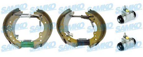 Комплект гальмівних колодок SAMKO KEG349