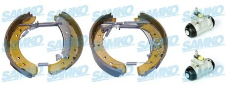 Комплект гальмівних колодок SAMKO KEG350