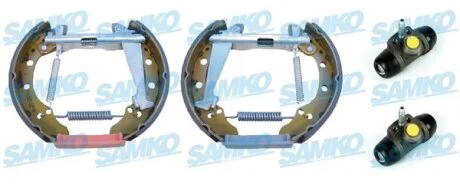 Комплект гальмівних колодок SAMKO KEG405