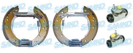 Комплект гальмівних колодок SAMKO KEG409