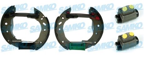 Комплект гальмівних колодок SAMKO KEG410