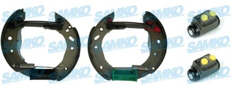 Комплект гальмівних колодок SAMKO KEG411