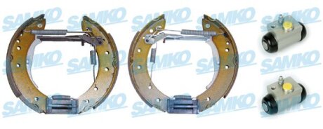 Комплект гальмівних колодок SAMKO KEG418
