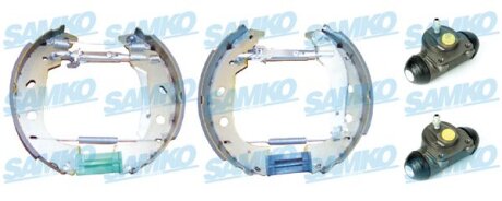Комплект гальмівних колодок SAMKO KEG421